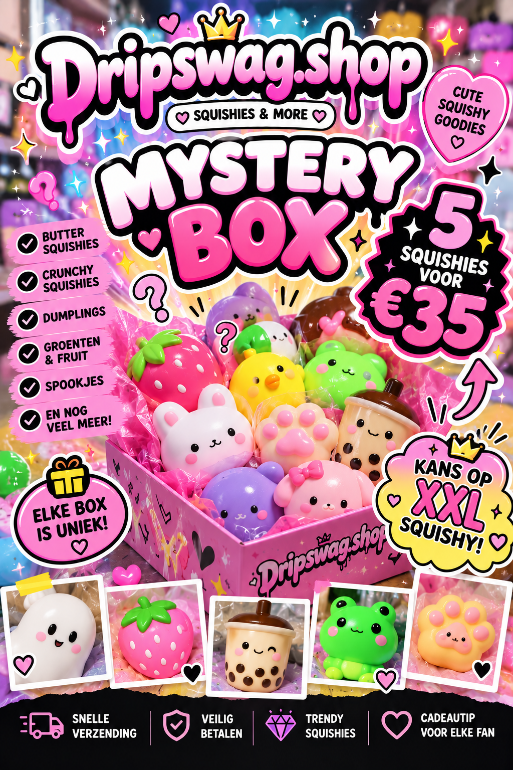 Squishy mysteriebox
