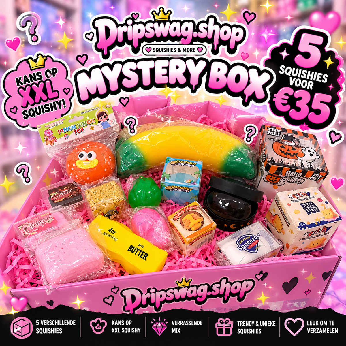 Squishy mysteriebox
