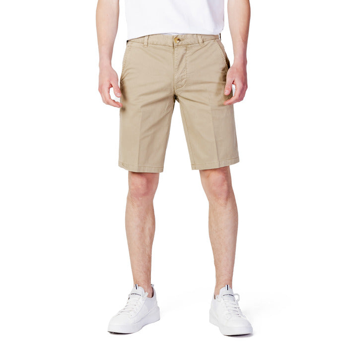 Blauer Bermuda Heren