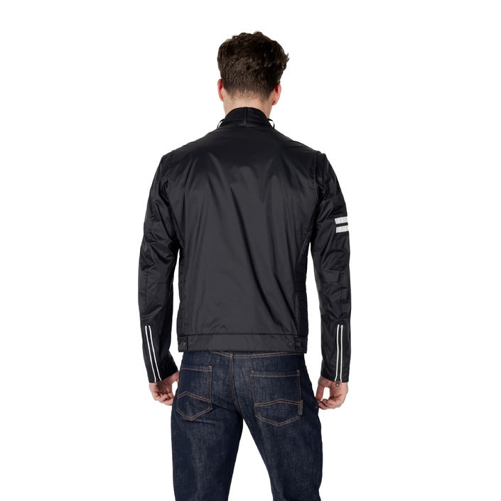 Blauer Windbreaker Heren