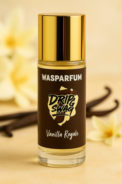 Vanilla Royalle laundry perfume 100ml bottle - luxury vanilla fabric fragrance