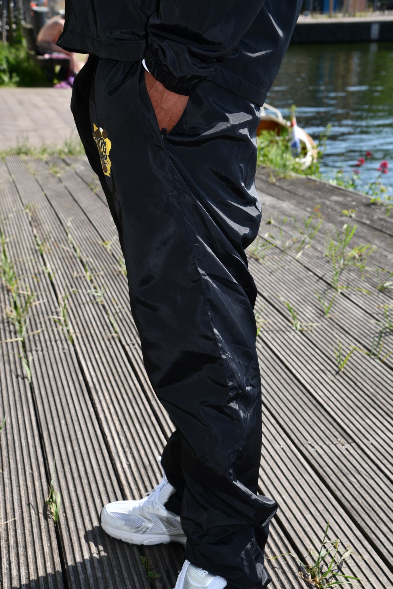 Track broek zwart