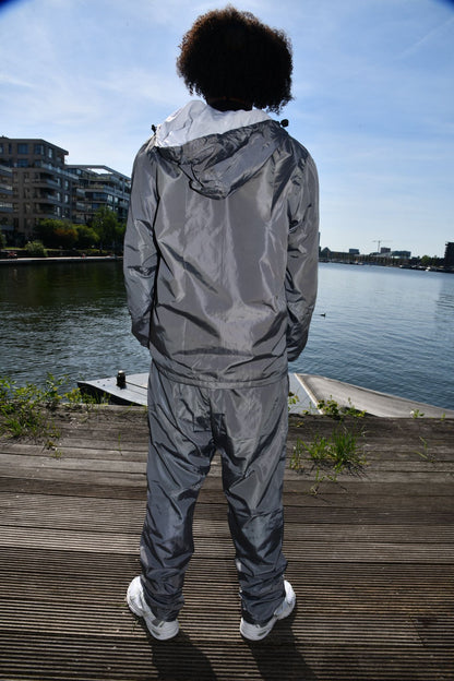Track vest grijs