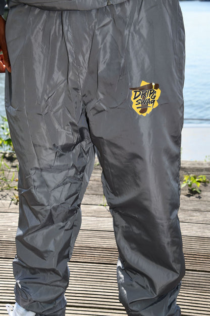 Track broek grijs