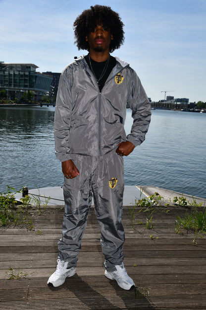 Track vest grijs