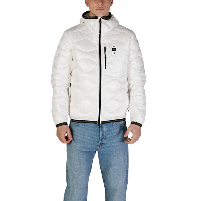 Blauer Windbreaker Heren