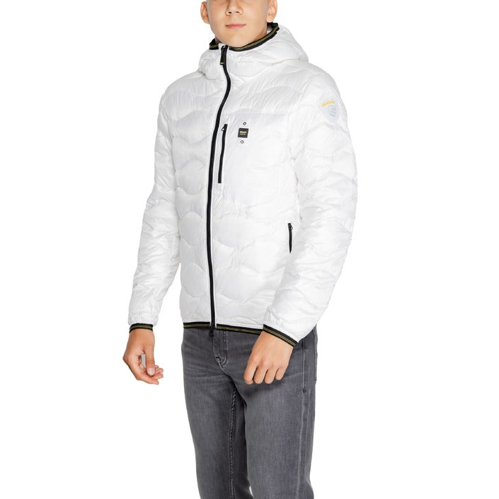 Blauer Windbreaker Heren