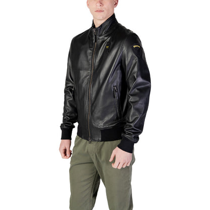 Blauer Windbreaker Heren
