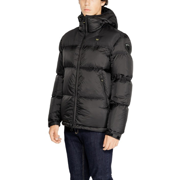 Blauer Windbreaker Heren
