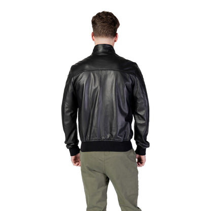 Blauer Windbreaker Heren