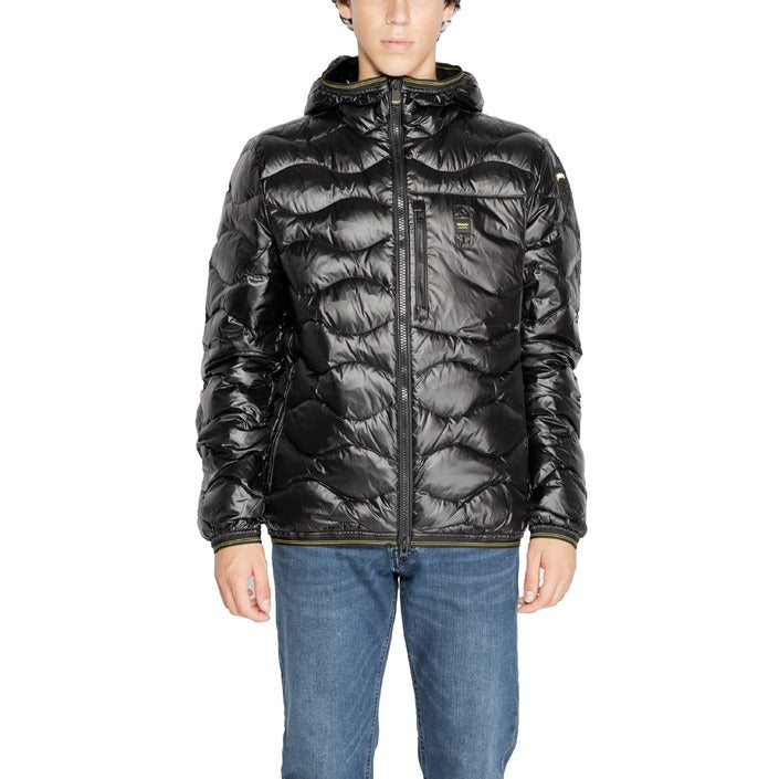 Blauer Windbreaker Heren
