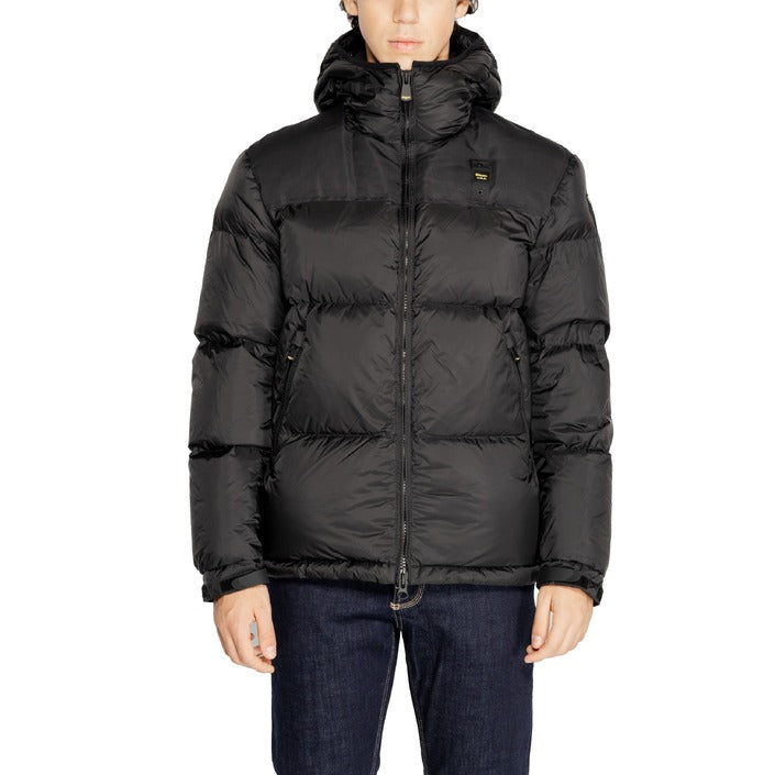 Blauer Windbreaker Heren