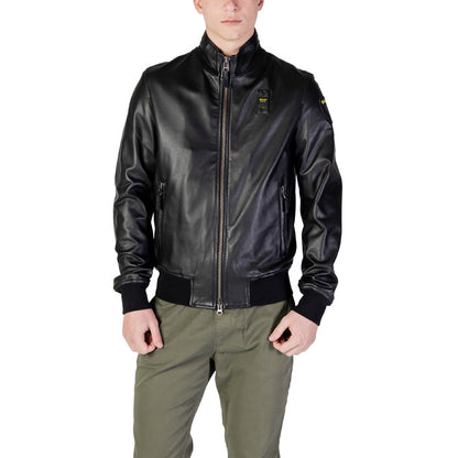 Blauer Windbreaker Heren